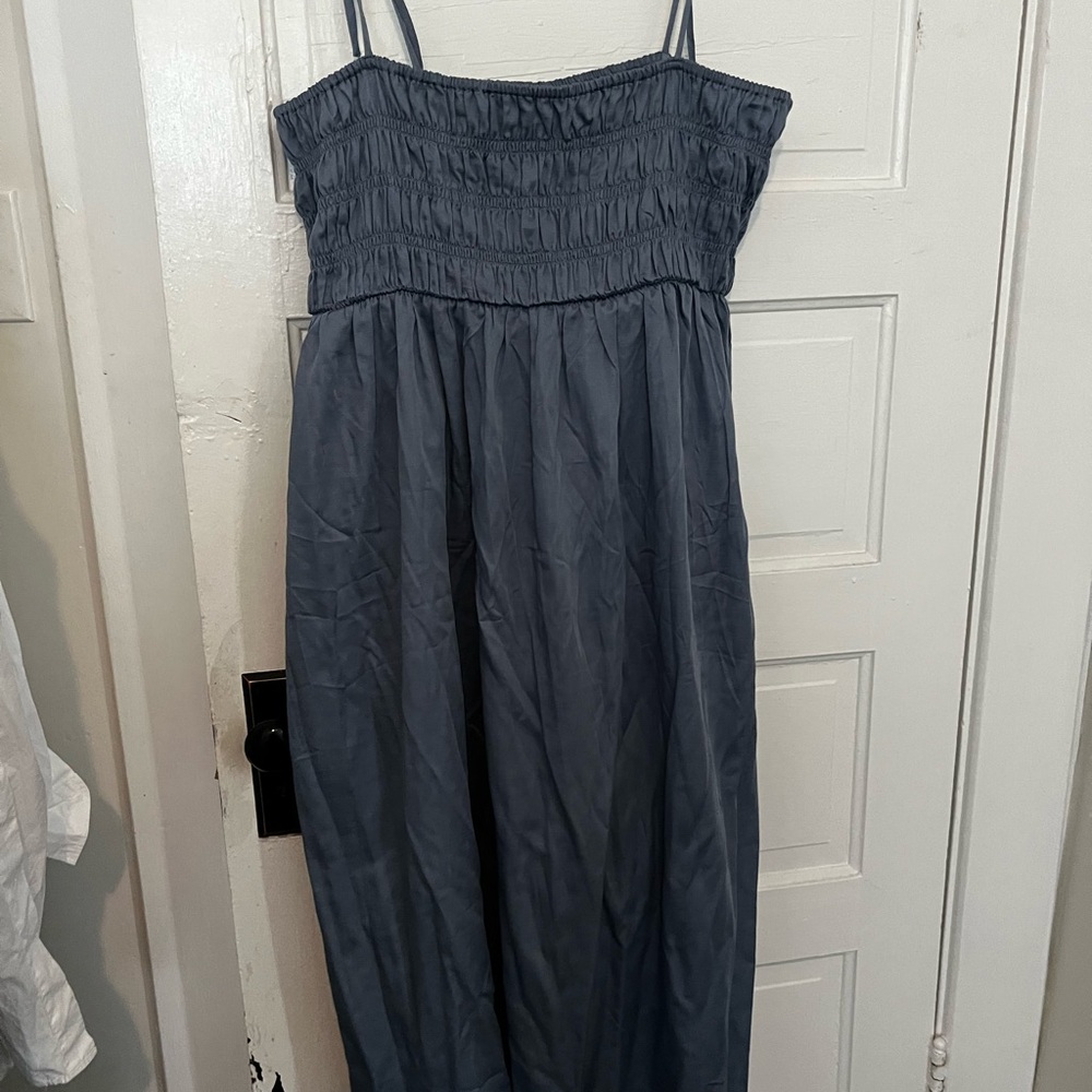 ASOS Curve Charcoal Maxi Dress
